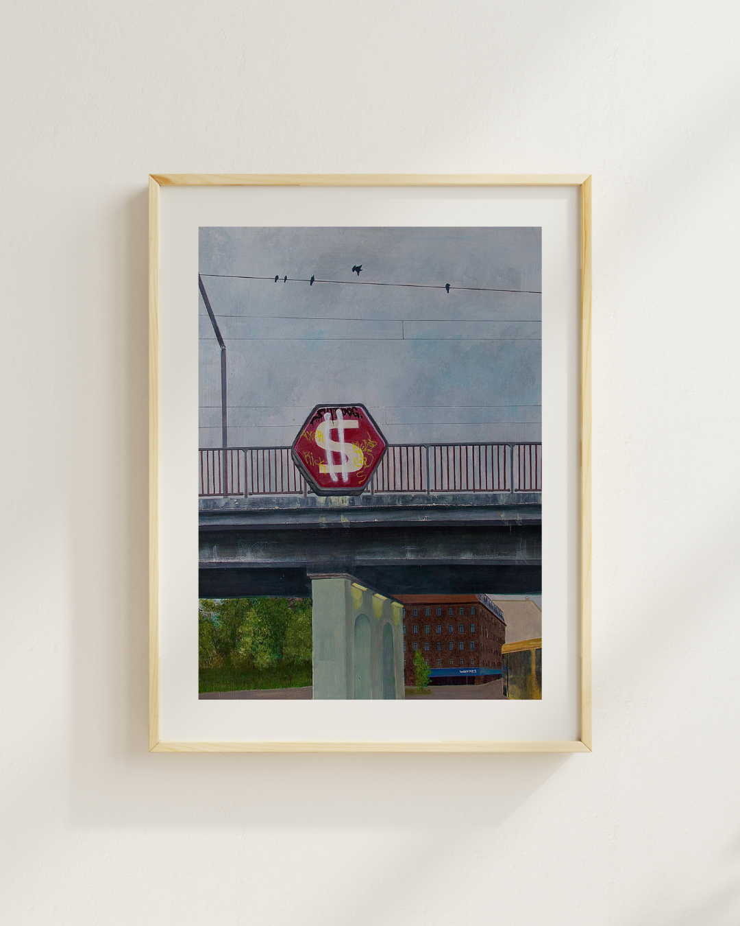 "Nørrebro Station" print