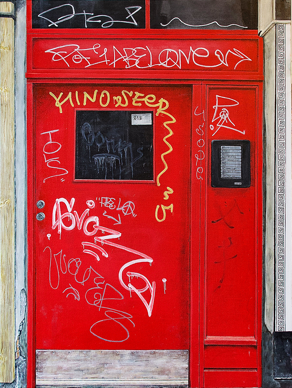 “NUMMER 218” 60x80