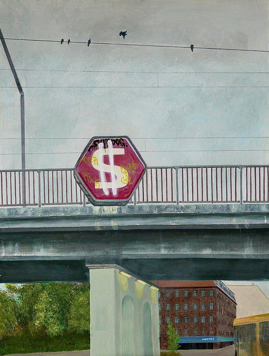 "Nørrebro station" 60x80