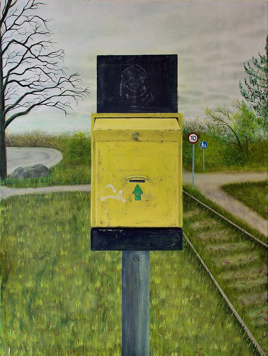 "Kort eller billet, tak" print