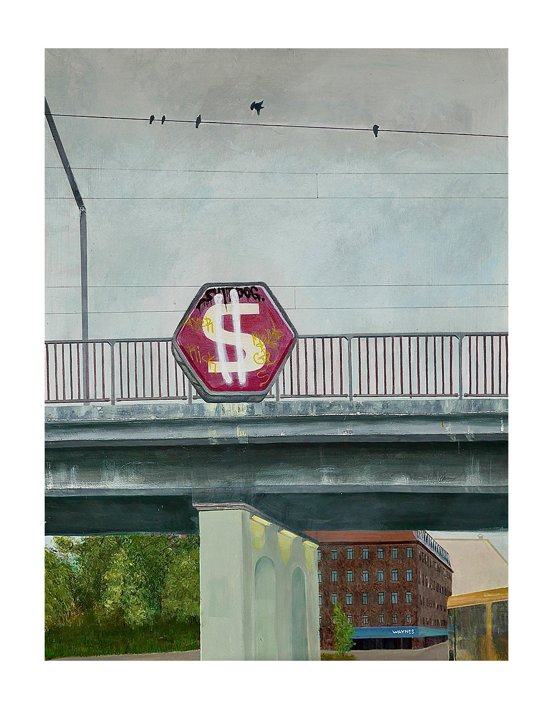 "Nørrebro Station" print