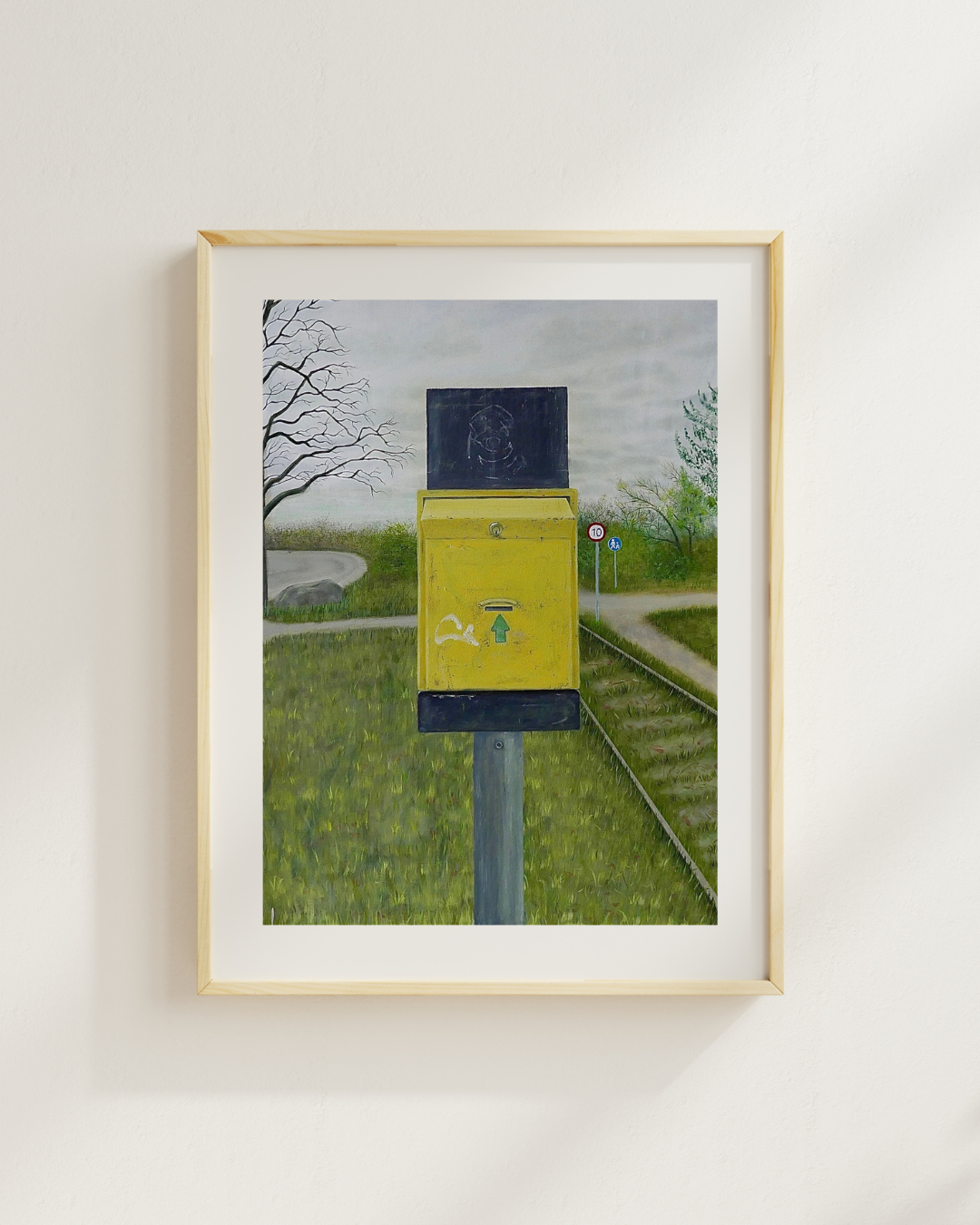 "Kort eller billet, tak" print