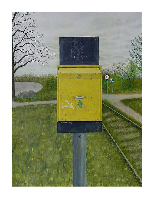 "Kort eller billet, tak" print