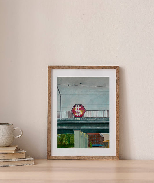 "Nørrebro Station" print